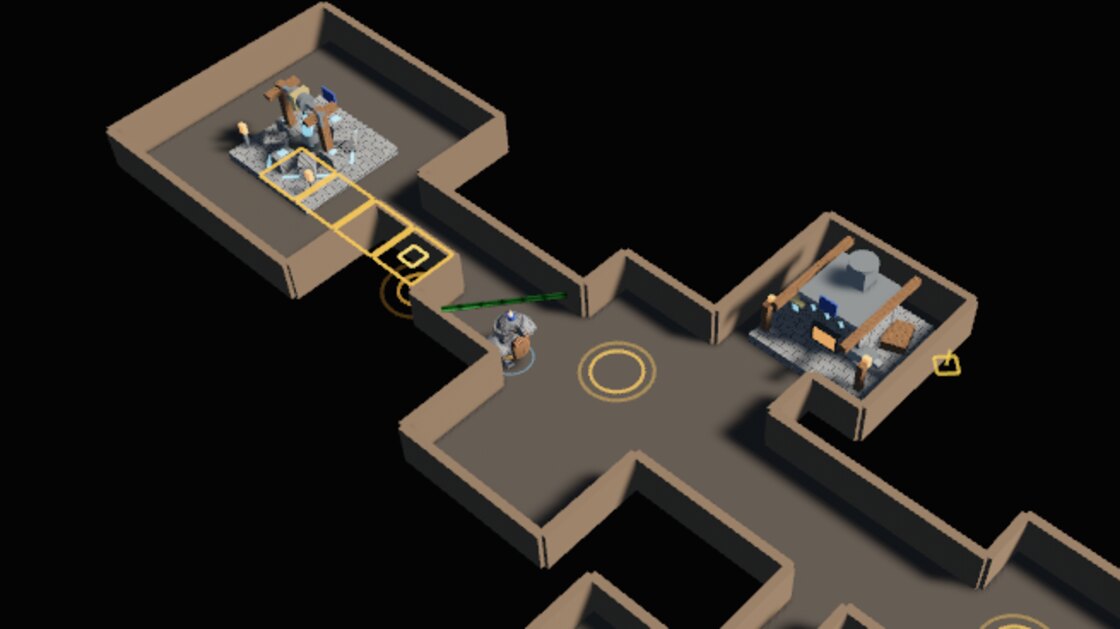 The Deep Roads cut away beneath the map